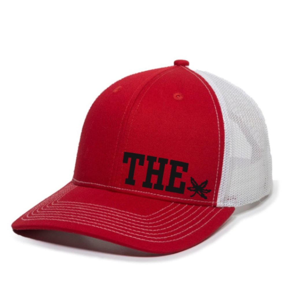 The Buckeye / Buckeye Leaf (Ohio Colors) Premium Snapback Hat